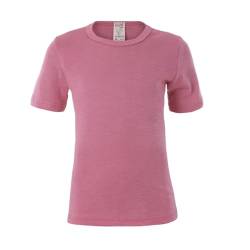 Living Crafts - Kinder Shirt | Kurzarm-Shirt - Atmungsaktiv, Temperatur- und Feuchtigkeits-ausgleichend, Rundhalsausschnitt, Körperbetont, Ideal für Wintersport (128, Light Pink) von Living Crafts