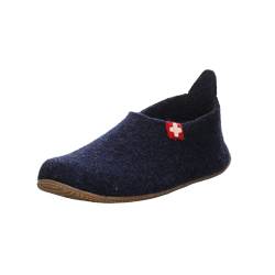 Living Kitzbühel Herren Hausschuhe Slipper Hausschuh Logostickerei Textil Gemütlich Puschen Uni von Living Kitzbühel