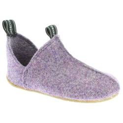 Living Kitzbühel - Kid's Slipper Filz mit Mittelnaht - Hüttenschuhe Gr 40 lila von Living Kitzbühel