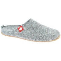 Living Kitzbühel Living Kitzbühel Pantoffel Filz Schweizer Kreuz Circular Grey Slipper von Living Kitzbühel