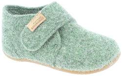 Living Kitzbühel Unisex Baby Babyklettschuh Filz unifarben (Forest, EU Schuhgrößensystem, Kleinkind, Numerisch, M, 27) von Living Kitzbühel