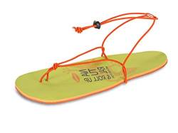 Lizard Roll-Up Sandalen für Freizeit und Sport, Unisex, für Erwachsene, Grün orange, 36 EU von Lizard