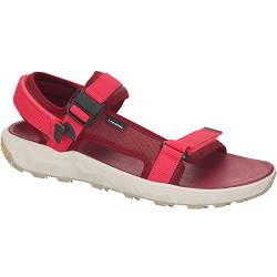 Lizard W Super Trek Pink-Rot - Bequeme stützende Damen Outdoorsandale, Größe EU 37 - Farbe Zinfandel Red - Virtual Pink von Lizard