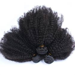 Afro Hair Bundle 1/3 Afro Hair Bundle Deal 8-28 Inch Curly Hair Extensions von Lmtossey