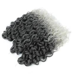 Deep Wave ed Crochet Hair African Curls Water Wave Crochet Braids Synthetic Curly Braided Hair Extensions von Lmtossey