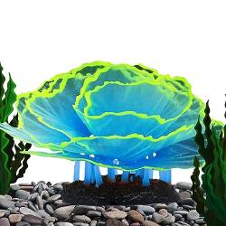 Künstliche Aquarienpflanzen,Silikon-Pflanzendekorationen für Aquarien | Silikon-Aquarium-Ornament, Simulation von Aquarienpflanzen, Landschaftsdekoration für Aquarien Lnhgh von Lnhgh