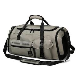 65-Liter-Reisetasche, Multifunktionale, Große Weekender-Handgepäcktasche, 3-in-1-Sport-Sporttasche mit Fach für Schuhe und Nasse Kleidung,C von LoKori