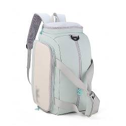 Sport-Sporttasche für Damen, 31 L, wasserdichte Reisetasche mit Schuhfach und Nasstasche, Tragetasche, Rucksack, Handgepäck, Wochenend-Übernachtungstasche,B von LoKori