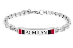 LOWELL Armband Milan aus 316L Stahl mit Emaille, Taglia Unica, Edelstahl, Keine von LoWell