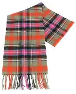 Gebürstet), langer Schal aus Lammwolle, Karomuster, Premium-Qualität in Auswahl von Tartans von Lochcarron of Scotland