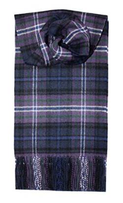 Gebürstet), langer Schal aus Lammwolle, Karomuster, Premium-Qualität in Auswahl von Tartans von Lochcarron of Scotland