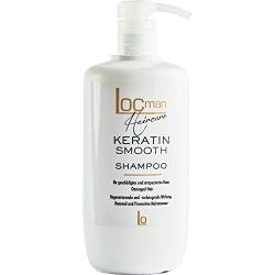 LOCMAN Keratin Smooth Shampoo - 750ml - Belebt mit der Keratin-Formel und verhilft zu einem gesunden Haar. (750ml) von Locman