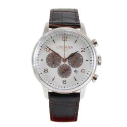 Locman Italy Armbanduhr 1960 Chrono braun Ref. 0254 von Locman