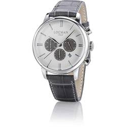 Locman Italy Armbanduhr 1960 Chrono grau Ref. 0254 von Locman