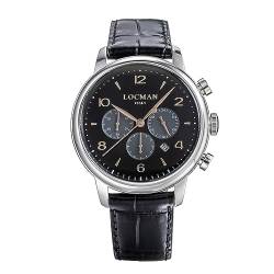 Locman Italy Armbanduhr 1960 Chrono schwarz Ref. 0254 von Locman