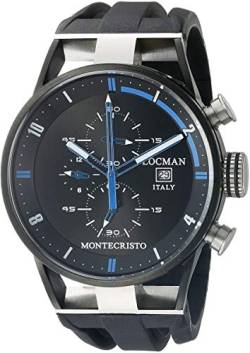 Locman Montecristo Armbanduhr, Chronograph, Quarzuhrwerk, PVD-Beschichtung von Locman