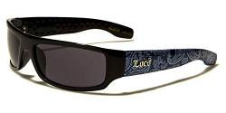 Locs 8LOC9003-BDNA Sonnenbrille, Wickeltuch, Hipster, Urban-Mode, Stadt von Locs