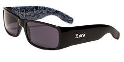 Locs Sonnenbrille Hype Hypster Urban Poker Rap Rap Mode Stadt Kleid Damen Herren 8LOC9006, Innenseite der Zweige blau, Einheitsgröße von Locs