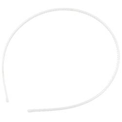 10 Pcs Mädchen Frauen Haarschmuck Kunststoff Stirnband 4Mm Weiß von Lodokdre