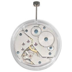 Manuelles mechanisches Uhrwerk 17 Juwelen Uhrwerk für Seagull ST3620 6498 Reparaturwerkzeugteile, silber von Lodokdre