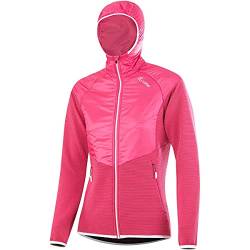 LÖFFLER Damen Hybrid Izzy Pl Active Jacke, Rouge red, 42 von Löffler