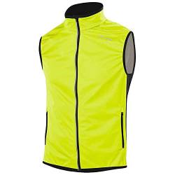 LÖFFLER Herren M Vest WS Light 23088 neon Yellow 54 von Löffler