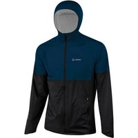 LÖFFLER Herren Regenjacke M HOODED JACKET CB WPM POCKET von Löffler