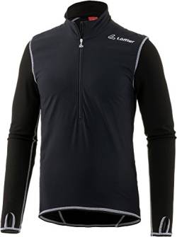 LÖFFLER Windstopper Sweater Transtex Light LS - Black von Löffler