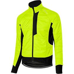 Löffler M Bike Iso-jacket Primaloft Mix Gelb - PrimaLoft Atmungsaktive winddichte Herren Bike Jacke, Größe 48 - Farbe N von Löffler