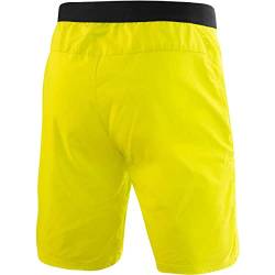 Löffler M Bike Shorts Aero CSL Gelb - Wasserabweisende elastische Herren Radshorts, Größe 48 - Farbe Lemon von Löffler