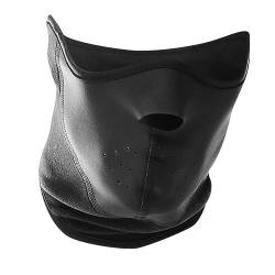 Löffler Windstopper Face Mask Schwarz - Isolierende winddichte Windstopper Gesichtsmaske, Größe L/XL - Farbe Black von Löffler