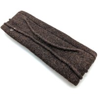 Loevenich Strickmütze Wollstirnband brown mel. von Loevenich