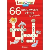 66 Kreuzworträtsel für Leseprofis - 2. Klasse (Rot) von Loewe Verlag