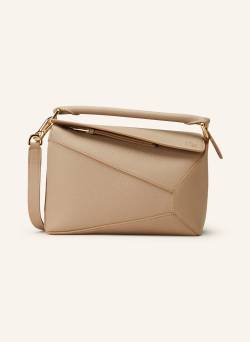 Loewe Handtasche Puzzle Edge Small beige von Loewe