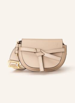 Loewe Umhängetasche Mini Gate Dual beige von Loewe