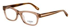 Loewe Unisex-Erwachsene VLW829510913 Brillengestelle, Braun (Shiny Transparente Beige), 55 von Loewe