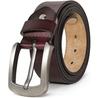 LOFTY Ledergürtel Herren Gürtel Leder, Büffelleder Gürtel, Vollledergürtel, Ledergürtel Hochwertige Verarbeitung, Herrengeschenk, Weihnachtsgeschenk von Lofty