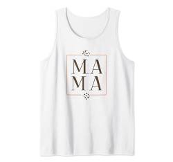 Mama Minimal Style, Ich liebe Mütter Tank Top von Logiamerch For Moms