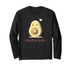 Niedliche Avocado Mama, Mamacado, Mama Langarmshirt von Logiamerch For Moms
