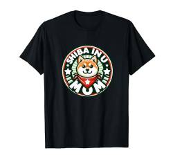 Shiba Inu Mama, Mama liebt Shiba Inu Hunde T-Shirt von Logiamerch For Moms