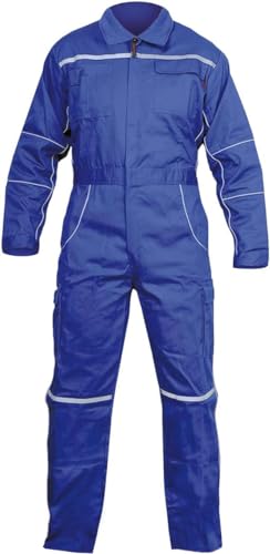 Logista Arbeitsoverall Charlie Barato® Premium Line Kornblau - Overall für Handwerker (50) von Logista