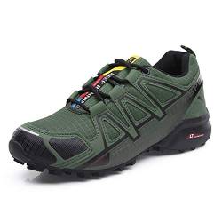 Logobeing Zapatillas Wanderschuhe Herren Trekkingschuhe rutschfeste Outdoorschuhe Atmungsaktiv Walkingschuhe Speedcross 3 Traillaufschuhe Sneaker von Logobeing Zapatillas