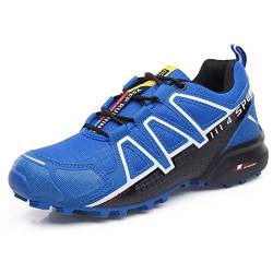 Logobeing Zapatillas Wanderschuhe Herren Trekkingschuhe rutschfeste Outdoorschuhe Atmungsaktiv Walkingschuhe Speedcross 3 Traillaufschuhe Sneaker von Logobeing Zapatillas