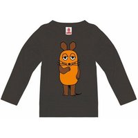 LOGOSHIRT Langarmshirt Die Sendung mit der Maus - Die Maus mit coolem Print von Logoshirt