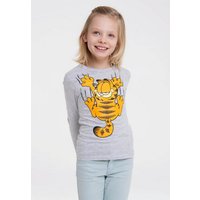 LOGOSHIRT Langarmshirt Garfield mit lässigem Frontprint von Logoshirt