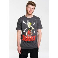 LOGOSHIRT T-Shirt Asterix - Der Gallier mit Retro-Print von Logoshirt