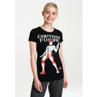 LOGOSHIRT T-Shirt Captain Future mit coolem Retro-Druck von Logoshirt