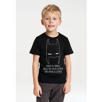 LOGOSHIRT T-Shirt DC Comics - Batman, Always Be Yourself mit lizenziertem Print von Logoshirt