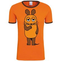 LOGOSHIRT T-Shirt Die Sendung mit der Maus - Die Maus mit lizenziertem Print von Logoshirt