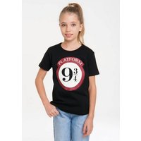 LOGOSHIRT T-Shirt Harry Potter - Platform 9 3/4 mit lizenziertem Originaldesign von Logoshirt